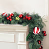 2.7M Christmas Garland with Xmas Decorations
