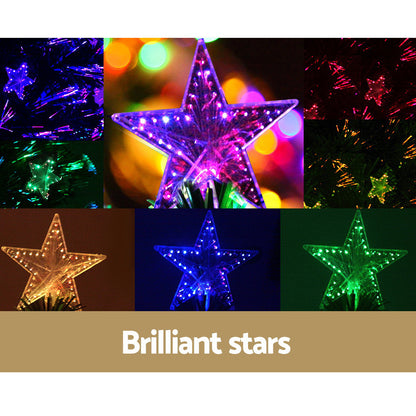 1.5m Optic Fibre LED Christmas Tree Multi Colour
