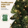 60CM  Mini Christmas Tree Tabletop 8 Light Modes