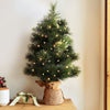 60CM  Mini Christmas Tree Tabletop 8 Light Modes