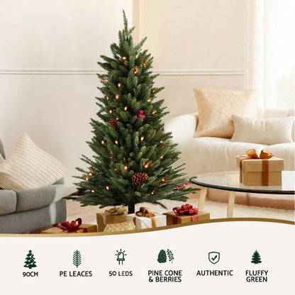 90cm Mini Christmas Tree LED