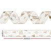 Jingle Jollys 20M Christmas Ribbon Roll Bow Printed Xmas Tree Decor Gift Gold