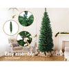 1.8m Slim Christmas Tree - 300 Tips