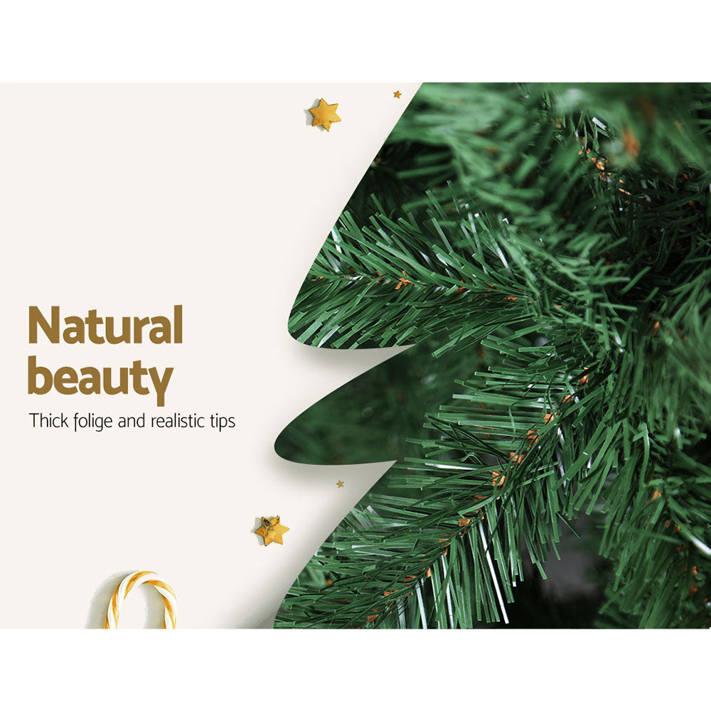 1.8m Slim Christmas Tree - 300 Tips