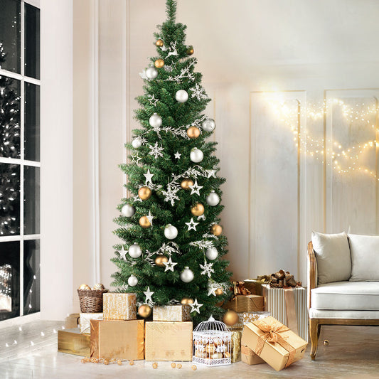 1.8m Slim Christmas Tree - 300 Tips