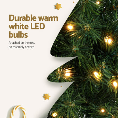2.1M Slim Pre Lit Christmas Tree - 430 Tips