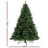 2.1M Green Christmas Tree - 905 Tips