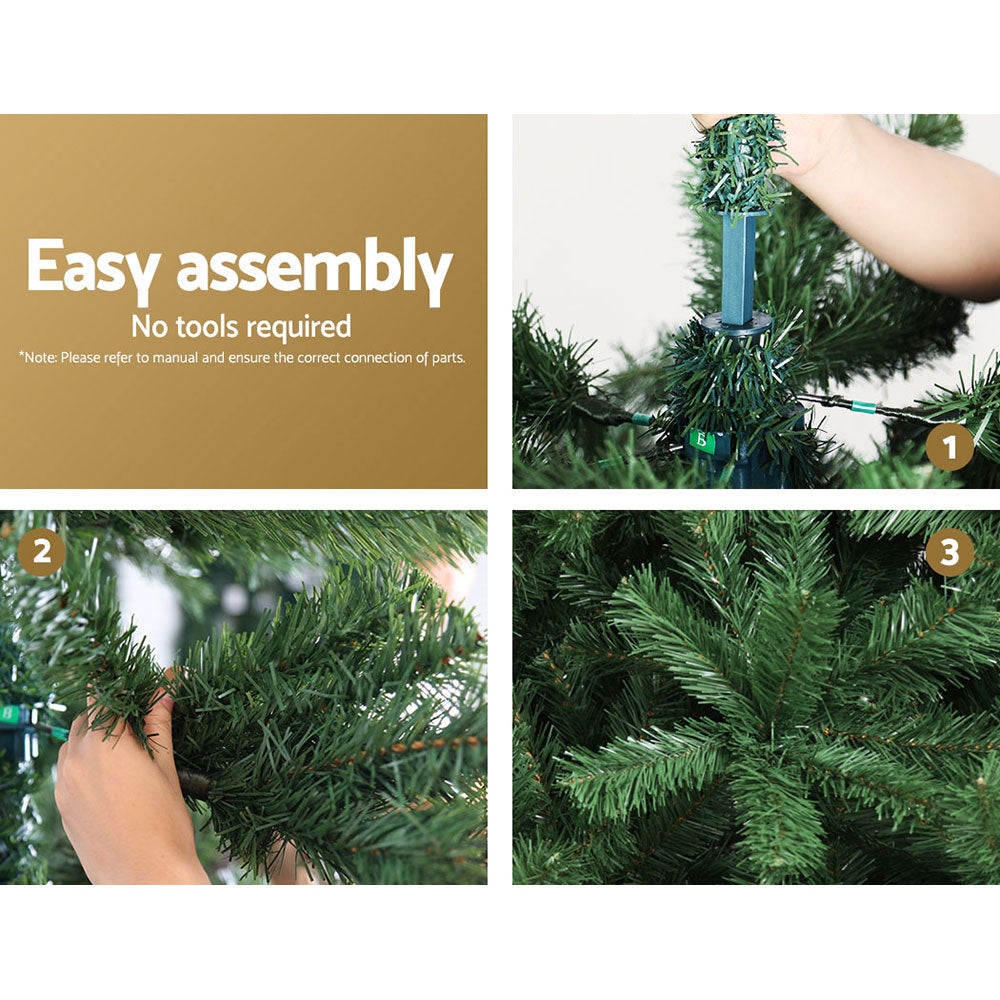 2.1M Green Christmas Tree - 905 Tips