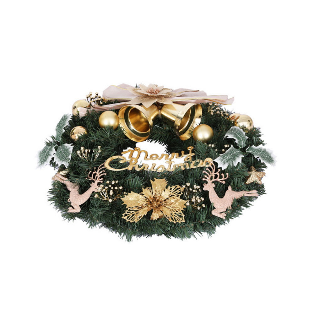 Christmas Wreath 60CM Flowers Baubles Decoration