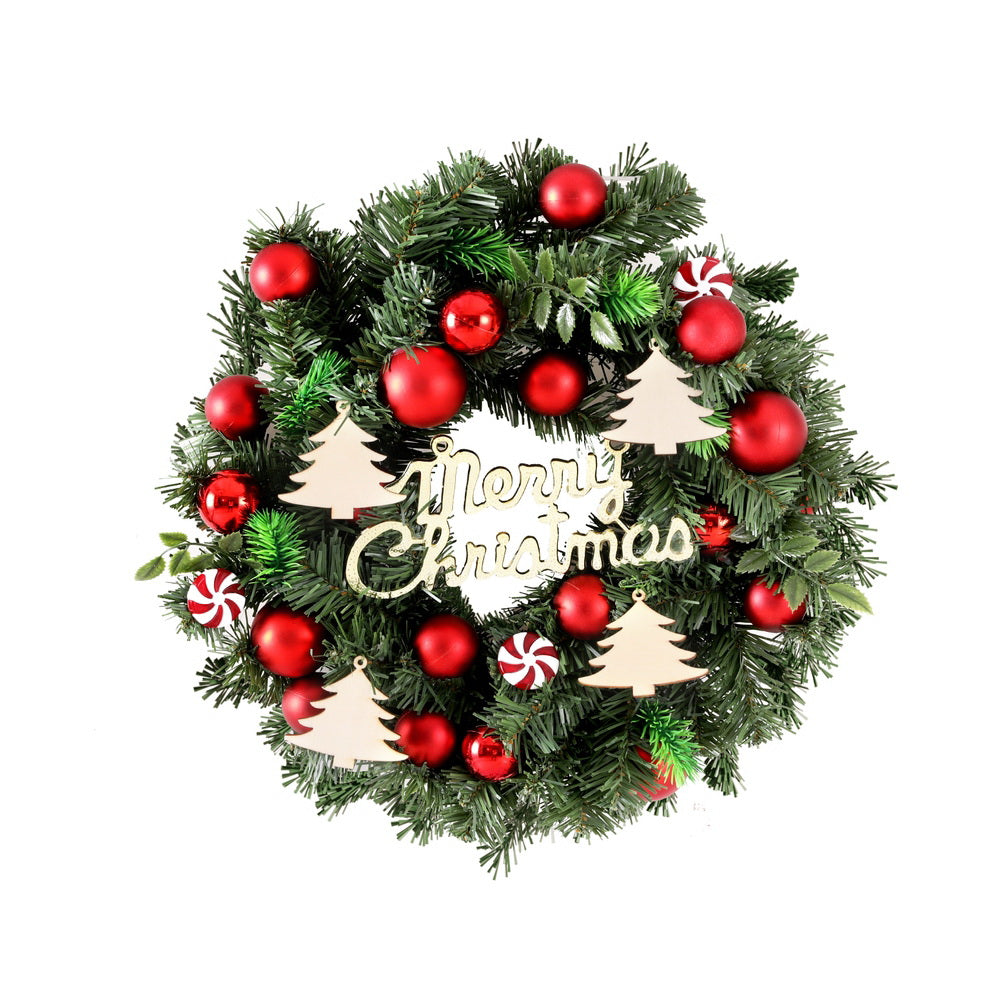 Christmas Wreath 40CM Baubles Ornaments Decor