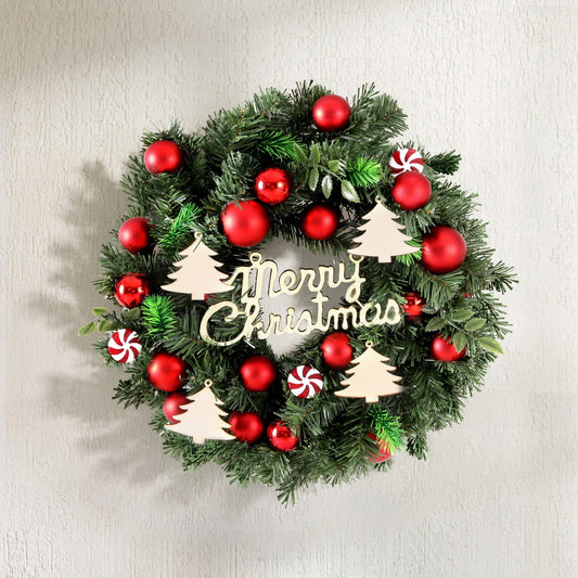 Christmas Wreath 40CM Baubles Ornaments Decor