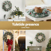 60cm Snowy Berries Christmas Wreath LED Lights