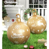 60CM Christmas Inflatable Ball Bauble Outdoor Decoration Gold