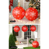 60CM Christmas Inflatable Ball Bauble Outdoor Decoration Red