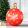 60CM Christmas Inflatable Ball Bauble Outdoor Decoration Red