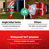 2.4M Christmas Inflatable Candy Pole Illuminated Decorations