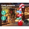 2.4M Christmas Inflatable Candy Pole Illuminated Decorations