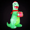 1.8M Christmas Inflatable Dinosaur Height LED Decorations Illuminated
