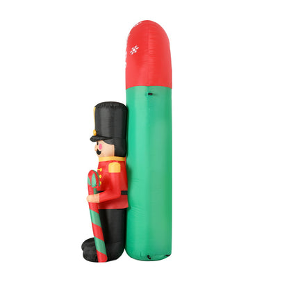 3M Christmas Inflatable Archwary Nutcracker Illuminated Decorations