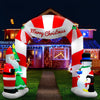3M Christmas Inflatable Archwary Santa Illuminated Decorations