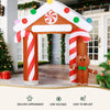 2.8M Christmas Inflatable Archwary Ginger Illuminated Decorations