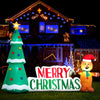 1.5M Christmas Inflatable Gingerbread Man LED Decorations Illuminated