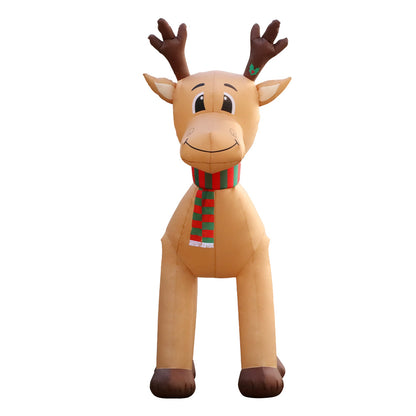 5M Christmas Inflatable Reindeer Illuminated Decorations