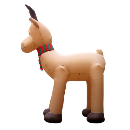 5M Christmas Inflatable Reindeer Illuminated Decorations