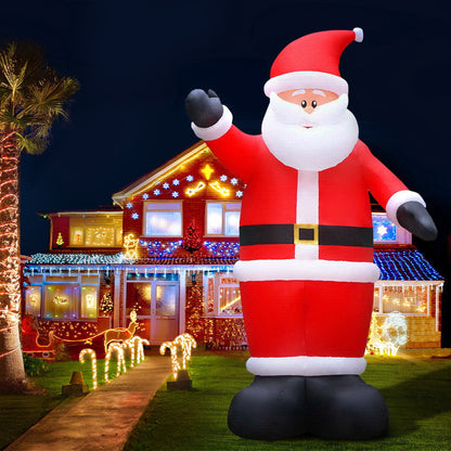 5M Christmas Inflatable Santa Illuminated Decorations