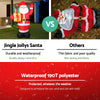 2.4M Christmas Inflatable Santa Illuminated Decorations