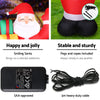 2.4M Christmas Inflatable Santa Illuminated Decorations