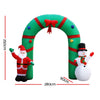 2.8M Christmas Inflatable Archwary Illuminated Decorations