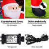 1.9M Christmas Inflatable Santa Climbing LED Illuminated Decoration