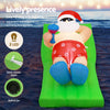 1.8M Christmas Inflatable Santa Bench LED Illuminated Decorations