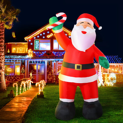 3M Christmas Inflatable Santa Illuminated Decorations