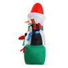 1.8M Christmas Inflatable Snowman Illuminated Decorations
