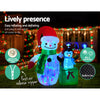 1.8M Christmas Inflatable Snowman Illuminated Decorations