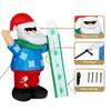 1.6M Christmas Inflatable Santa Illuminated Decorations