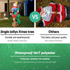1.8M Christmas Inflatable Santa Tree Illuminated Decorations