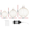 Jingle Jollys Christmas Lights 320 LED Fairy Light 3pcs Ball Decorations Set