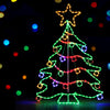 1.18M Christmas Lights Motif 288 LED Rope Light Outdoor Decoration