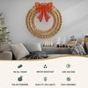 Christmas Solar Wreath 0.6M 160 LED Lights