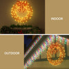 Christmas Solar Wreath 0.6M 160 LED Lights