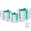 3 PCS Christmas Lights 70 LED Fairy Light Gift Box Jingle Jollys