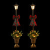 Jingle Jollys Christmas Lights 125cm Lamp Post 50 LED Fairy Light Decorations
