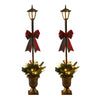 Jingle Jollys Christmas Lights 125cm Lamp Post 50 LED Fairy Light Decorations