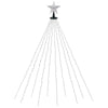 Jingle Jollys 2.5M Christmas Lights Waterfall String Light 300 LED Star Topper