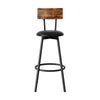 Artiss 4X Industrial Bar Stools Upholstered Counter Chairs Steel Frame Anti-Scratch - OZ Home Deals