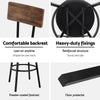 Artiss 4X Industrial Bar Stools Upholstered Counter Chairs Steel Frame Anti-Scratch - OZ Home Deals