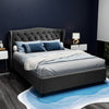 Artiss Bed Frame Queen Size Charcoal PIER - OZ Home Deals